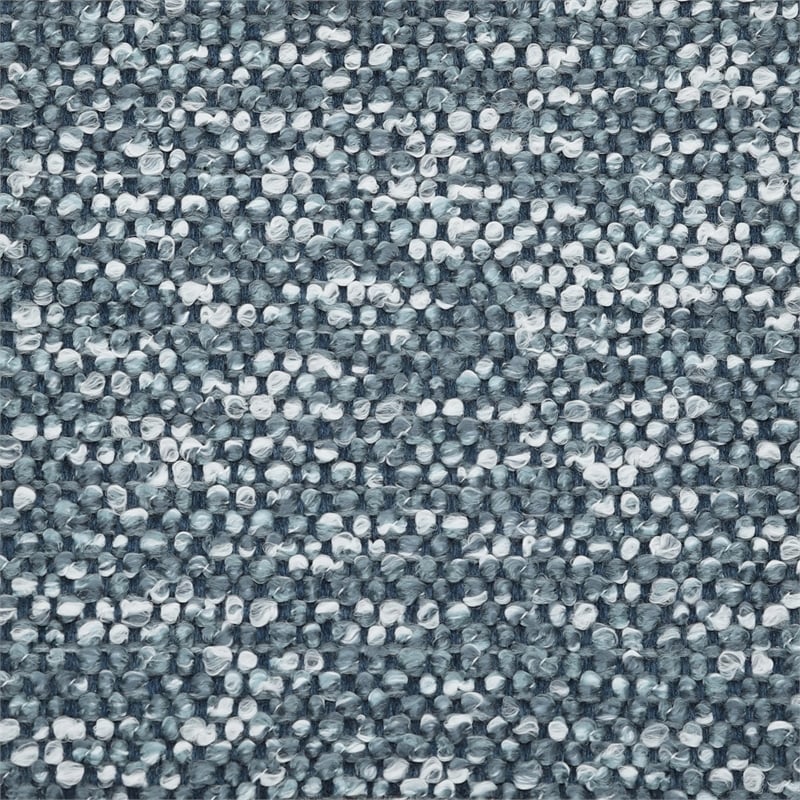 Fox Swivel Bar Height Stool with Speckled Blue Seat/Black Wood Frame- Set of 3