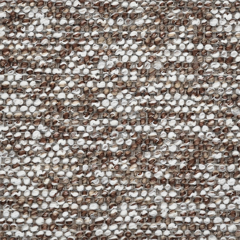 Fox Swivel Bar Height Stool with Speckled Brown Seat and Walnut Wood Frame