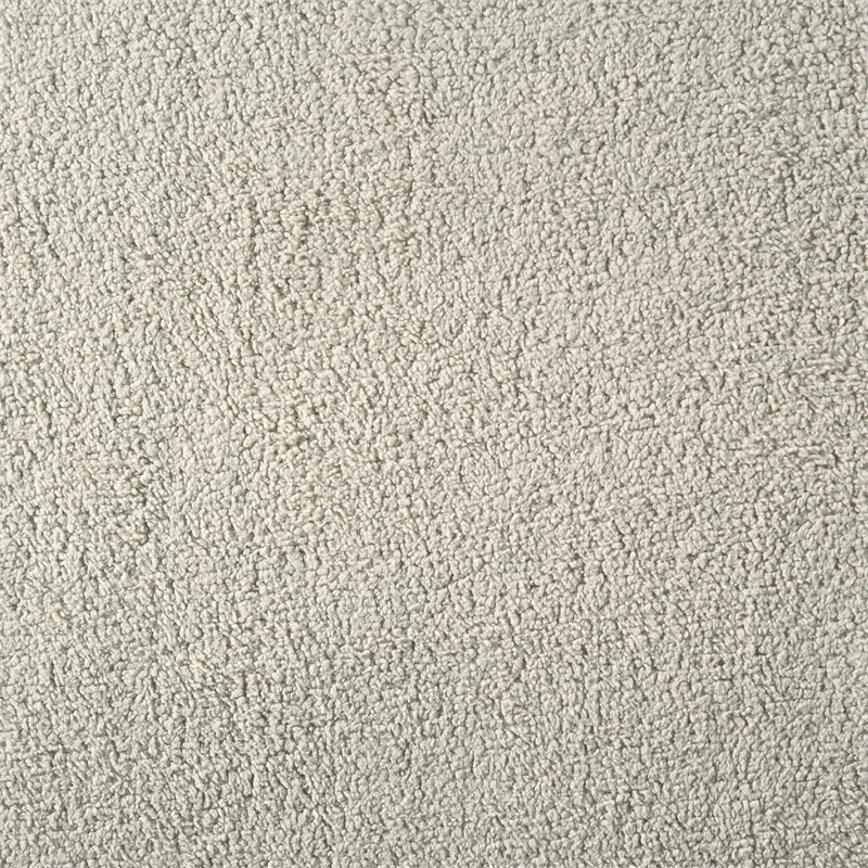 Lenon Wood Bar Height Kitchen Bar Stool in White with Cream Fabric Seat