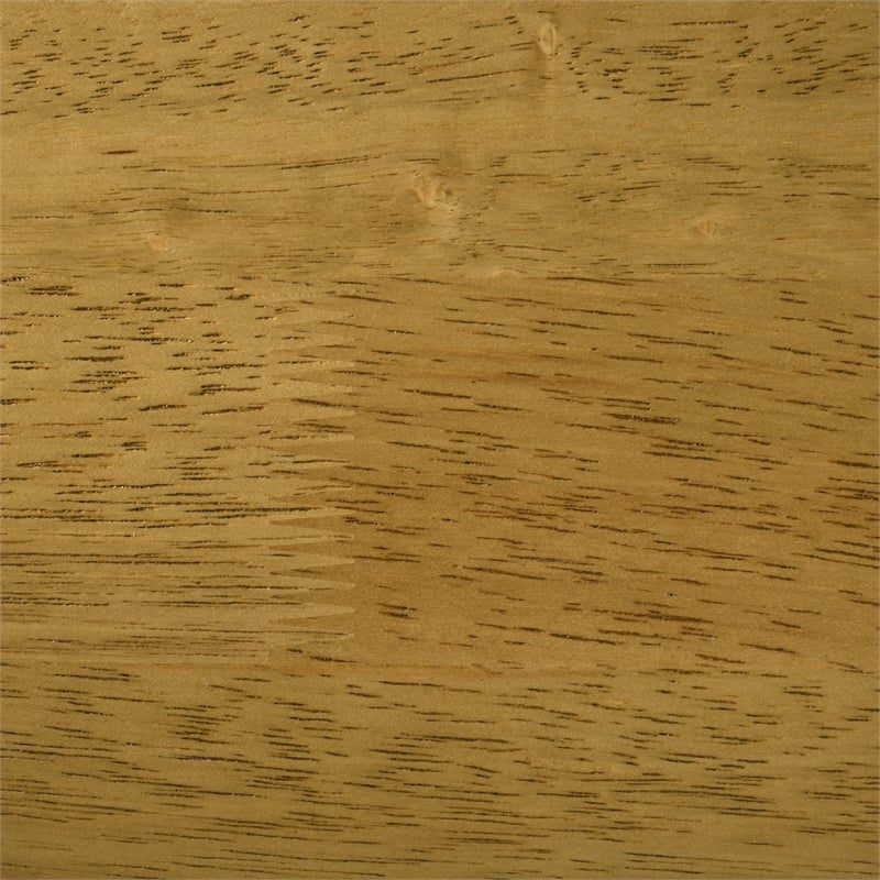 Lenon Wood Bar Height Kitchen Bar Stool in Amber Glow with Taupe Fabric Seat