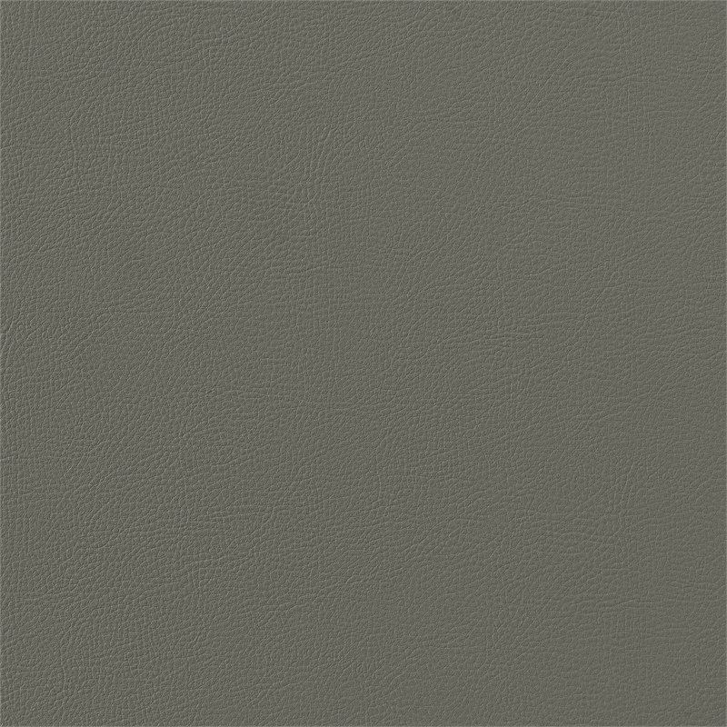 Armen Living Cafe Upholstered Modern Faux Leather Dining Chair in Gray