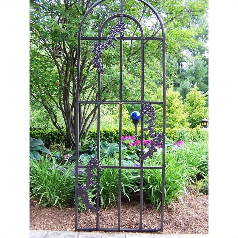 Oakland Living Rose Trellis in Hammer Tone Brown   5009 HB