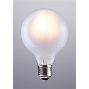 zuo 6 watt led light bulb in frosted white