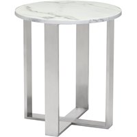 zuo modern atlas dining table faux marble gold frame