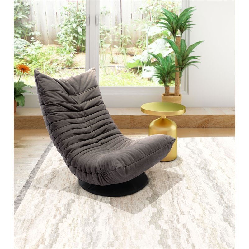 zuo down low swivel chair