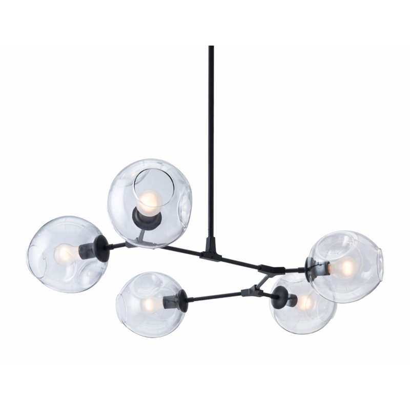 Zuo Odense Pendant In Black Cymax Business