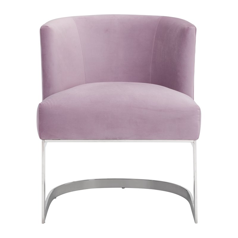 Artist Occasional Chair Pink Velvet 842896135547 | eBay
