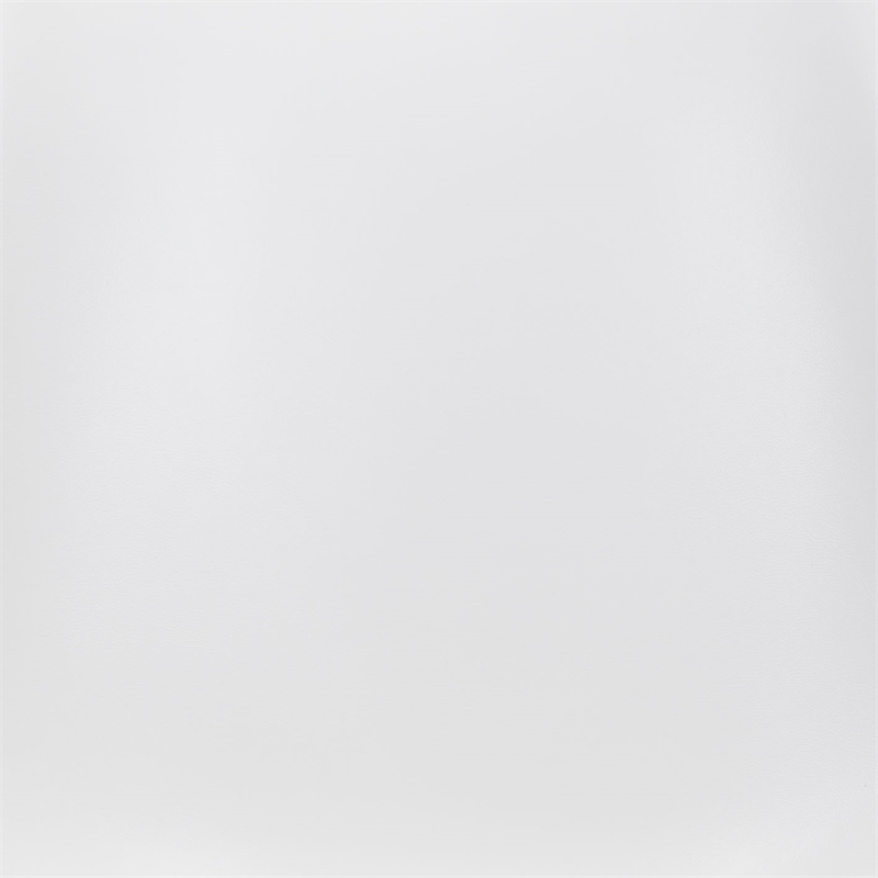 ZUO Ace Silver Faux Leather Upholstered Barstool (Set of 2) White & Silver