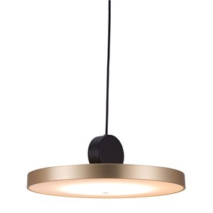 zuo mozu modern ceiling lamp in gold
