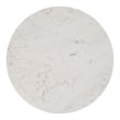 ZUO Ithaca Marble Top Round Dining Table in White and Gold