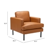 Decade Armchair Brown