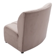 ZUO Garbi Velvet Upholstered Modular Sectional in Beige
