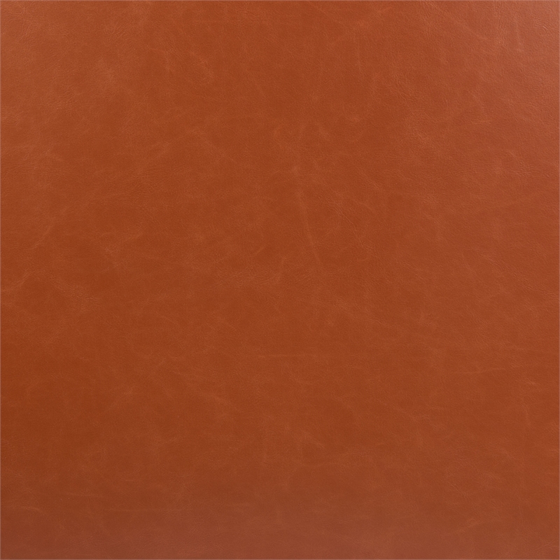 ZUO Horten Faux Leather Upholstered Sofa in Brown