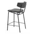 Charon Counter Stool (Set of 2) Vintage Black