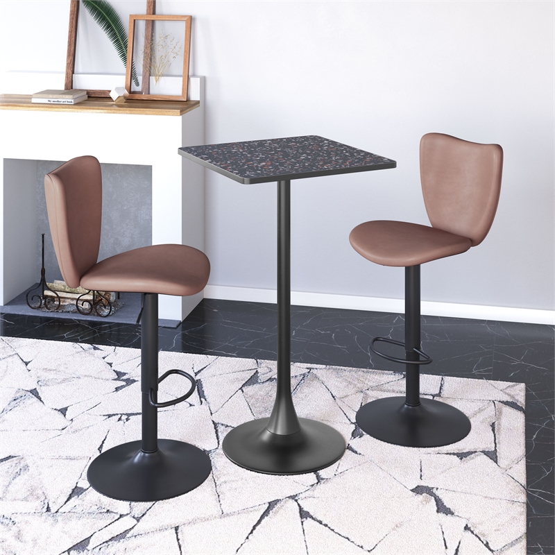 Elevate Barstool (Set of 2) Brown