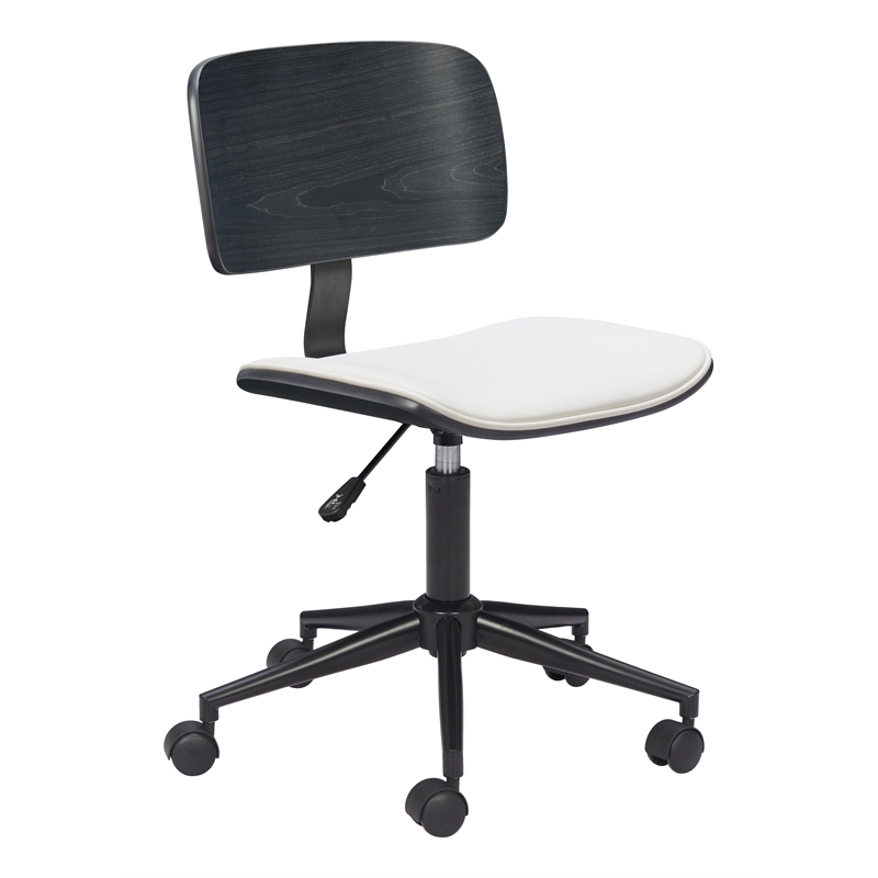 Duravel Office Chair White & Black