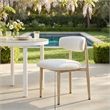 Bege Dining Chair White