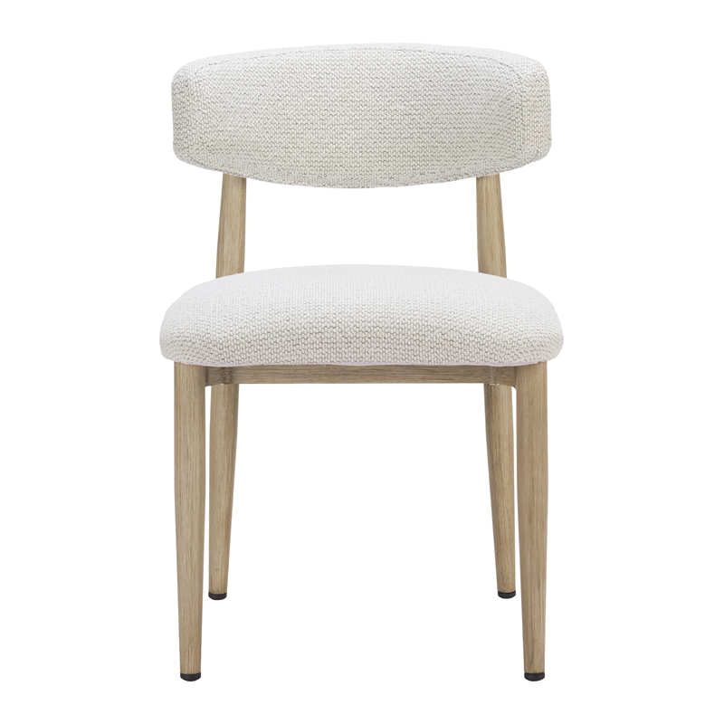 Bege Dining Chair White