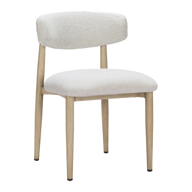 Bege Dining Chair White