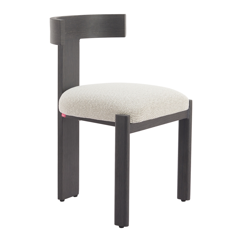Tiana Dining Chair Black & Beige
