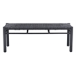 Iska Outdoor Collection Bench Black