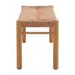 Iska Outdoor Collection Bench Natural
