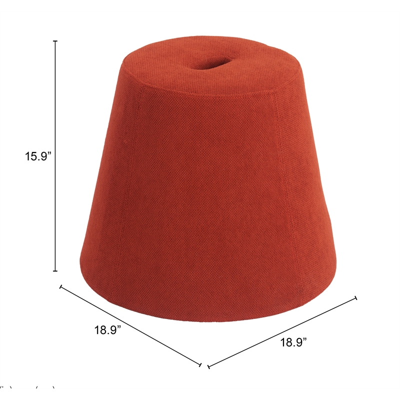Upela Ottoman Red Indoor