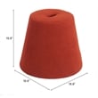 Upela Ottoman Red Indoor