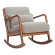 Hady Rocking Chair Gray