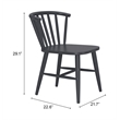 Shio Dining Chair Black
