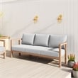 Leto Outdoor Collection Sofa Gray