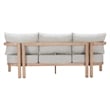 Leto Outdoor Collection Sofa Gray