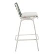 Luft Barstool (Set of 2) White & Green