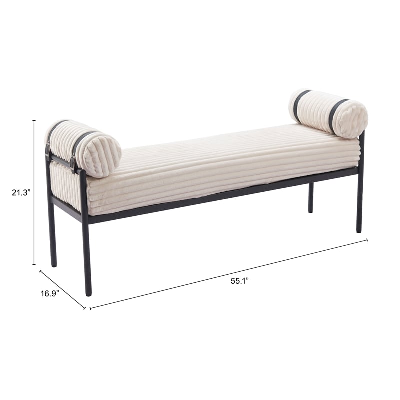 Barrow Bench Cream Indoor
