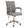 Auction Office Chair Gray