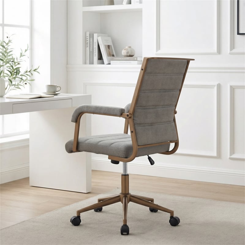 Auction Office Chair Gray