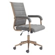 Auction Office Chair Gray