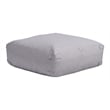 Luanda Outdoor Collection Ottoman Gray