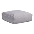Luanda Outdoor Collection Ottoman Gray