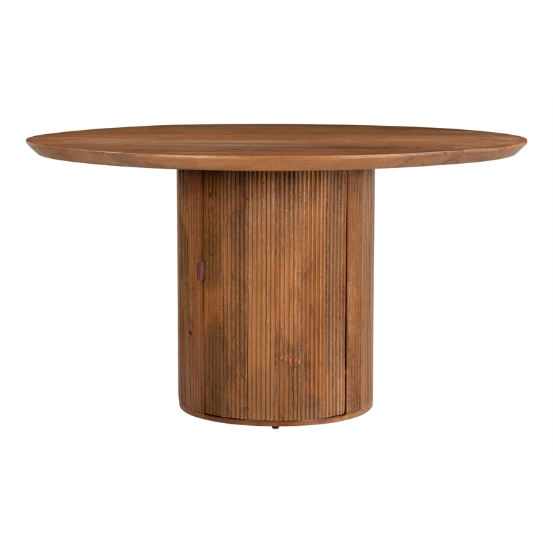ZUO Izola Solid Mango Wood Dining Table in Brown