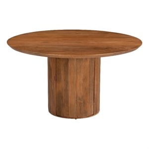 ZUO Izola Solid Mango Wood Dining Table in Brown