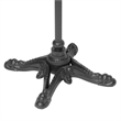 ZUO Alfresco Cast Aluminum Frame Bistro Table in Gray