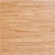ZUO Eazy Solid Rubber Wood Frame Dining Table in Natural