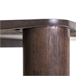 ZUO Eazy Solid Rubber Wood Frame Dining Table in Espresso