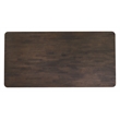 ZUO Eazy Solid Rubber Wood Frame Dining Table in Espresso