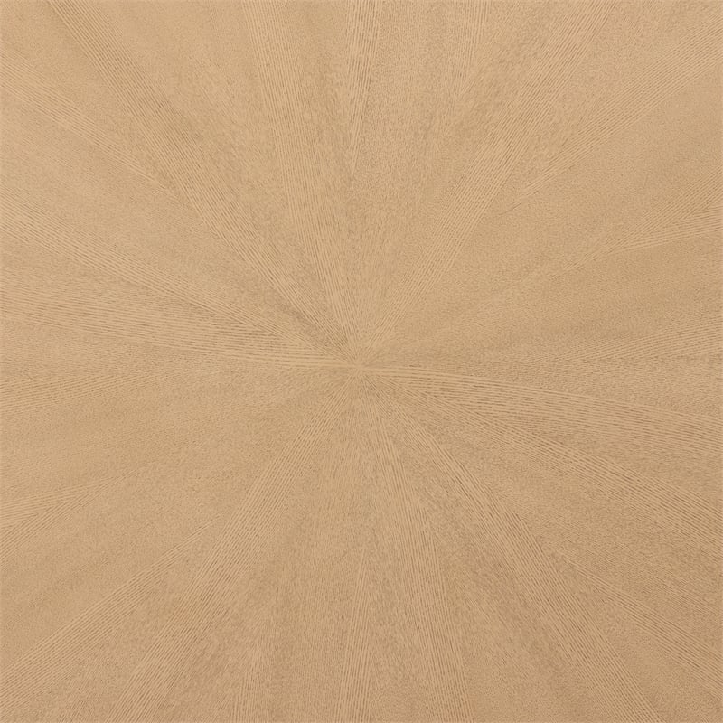 ZUO Disque Rubber Wood Dining Table in Natural