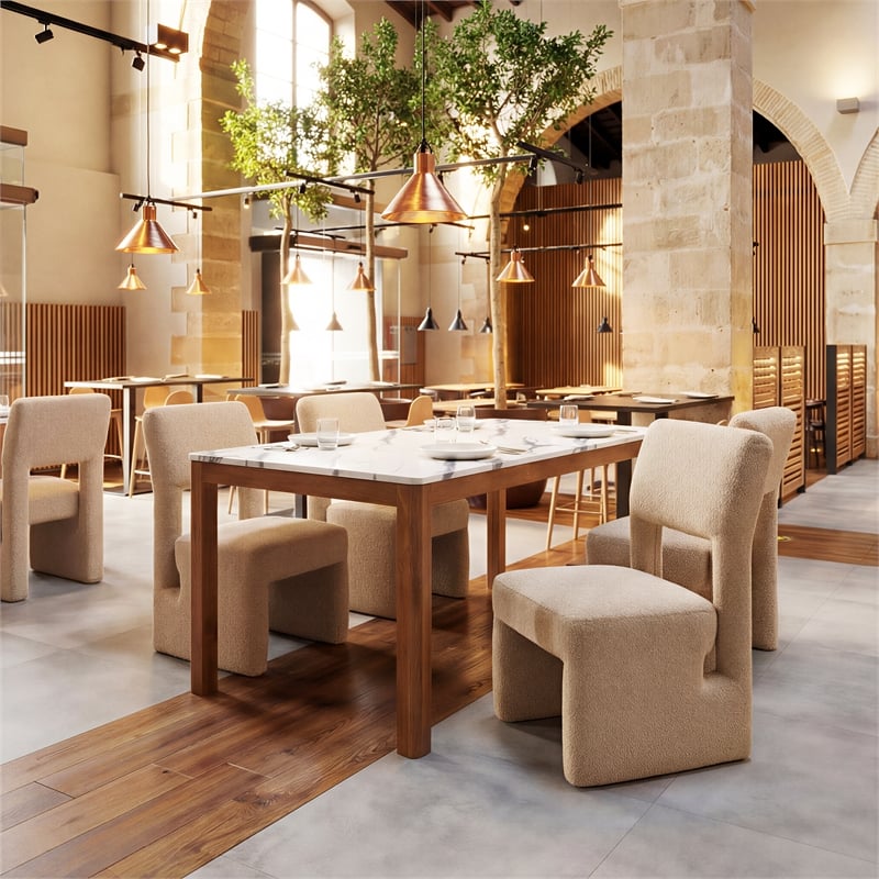 Jemy Dining Table White