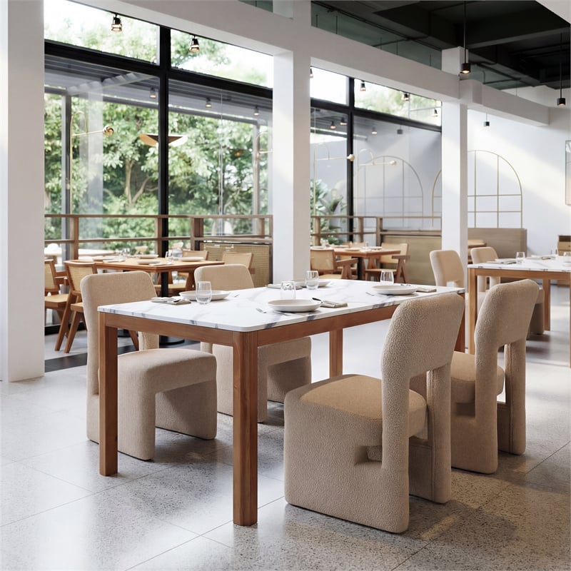 Jemy Dining Table White