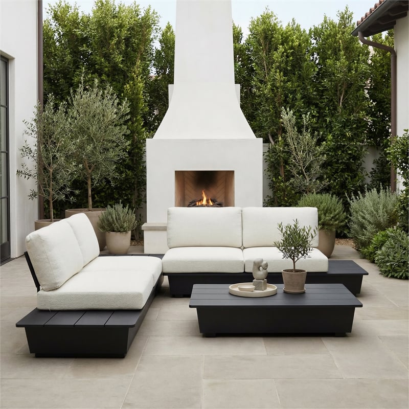 Tien RHF Loveseat Beige
