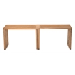 Riviera Outdoor Collection Extendable Bench Natural